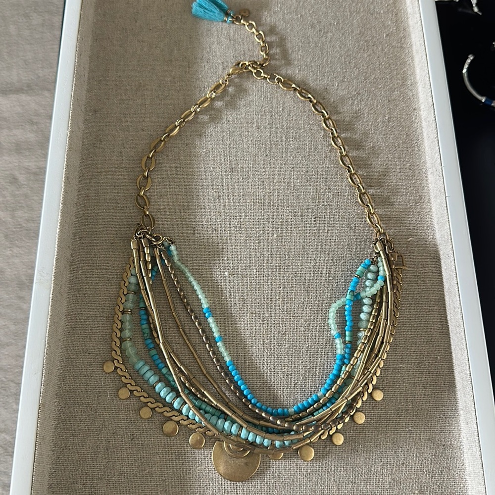 Stella & Dot Isa Disc Necklace